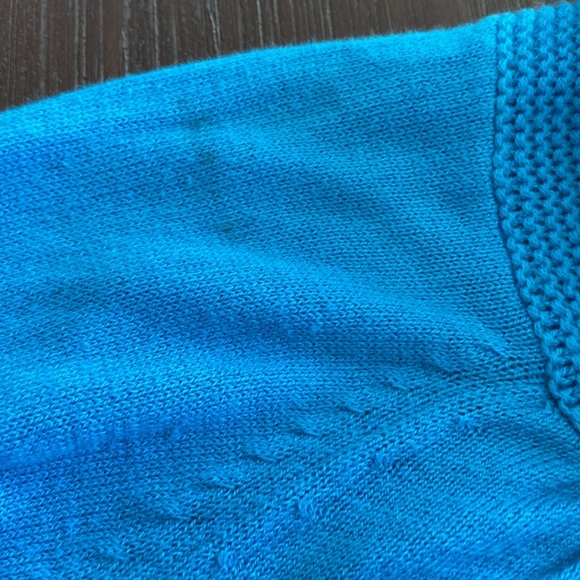 The Limited ladies teal cowl neck sweater in size large. - Picture 9 of 9